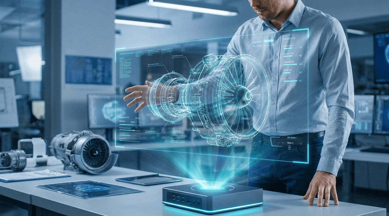 Holographic Edge Intelligence Systems