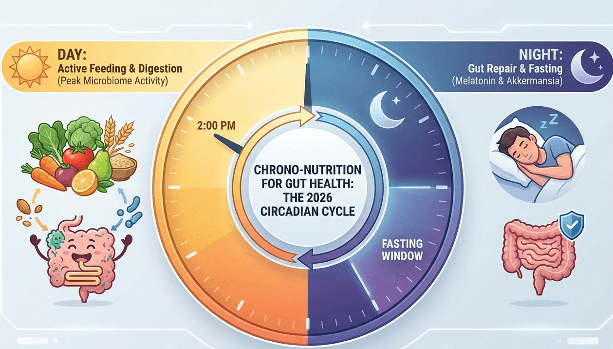 Chrono-Nutrition for Gut Health: Optimize Your Metabolic Rhythm