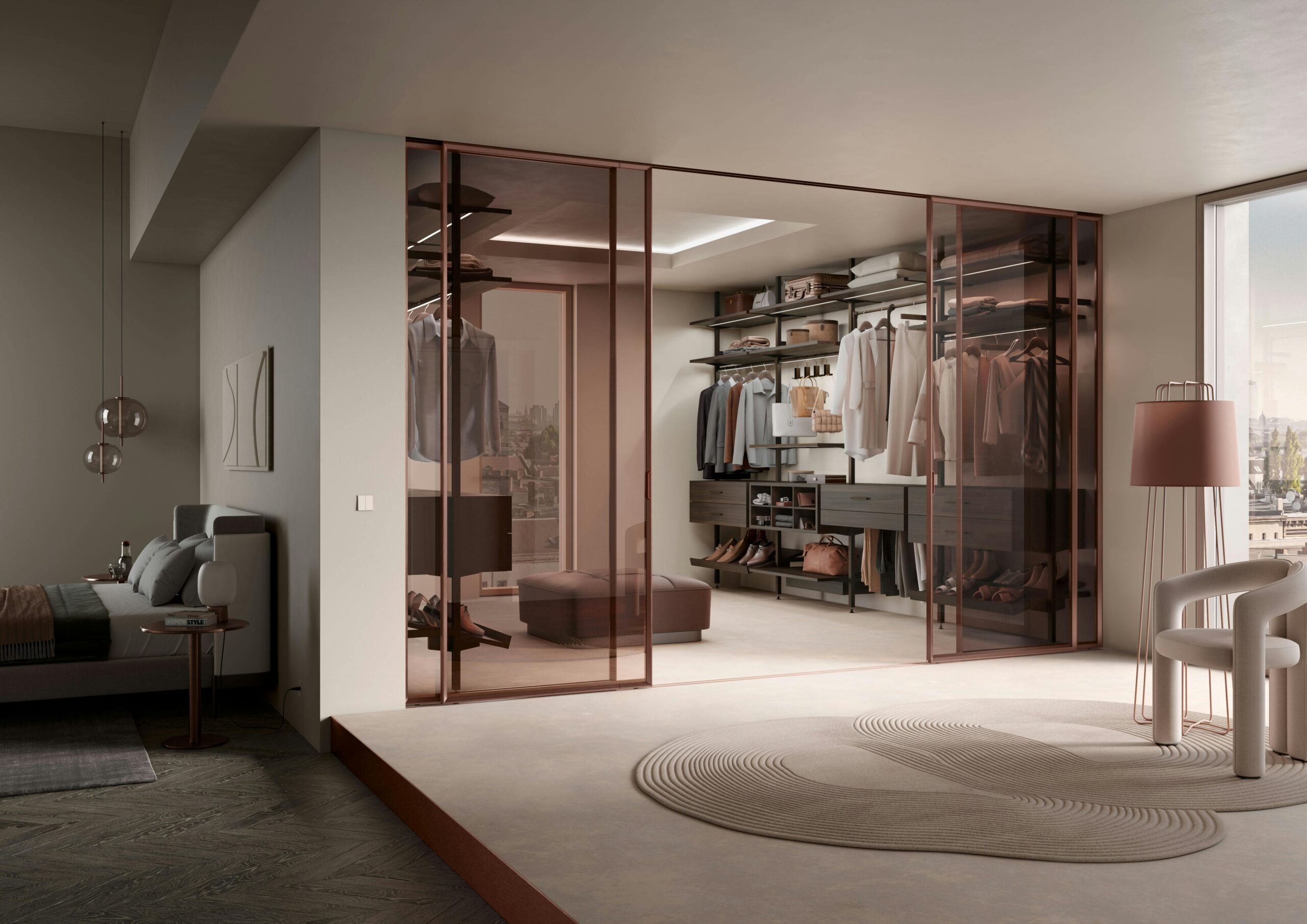 Wardrobe Architecture: Building a Closet Based on “Structural Precision”